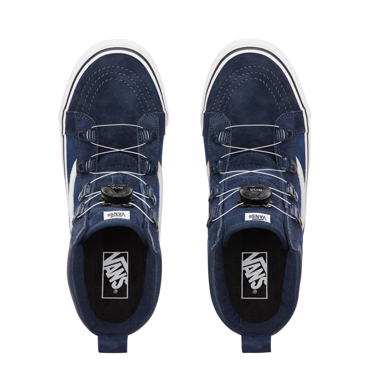 Vans Sk8-Hi MTE Boa Classic Mens Womens - (Mte) Navy/True White VN0A3ZCGUQE Shoes