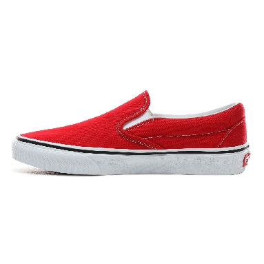 Vans Slip-On Classic Womens - Racing Red/True White VN0A4BV3JV6 Shoes