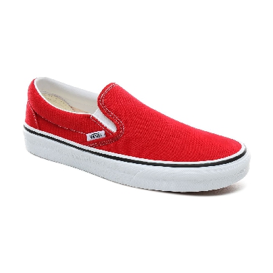 Vans Slip-On Classic Womens - Racing Red/True White VN0A4BV3JV6 Shoes