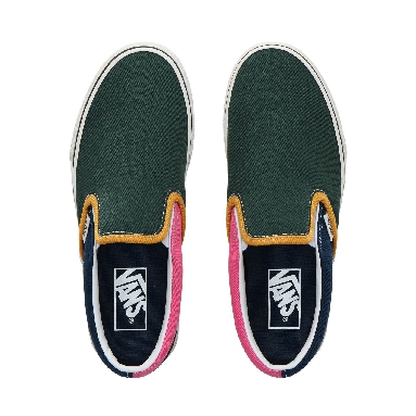 Vans Varsity Classic Slip-On Classic Womens - (Varsity) Multicolour/Blanc de blanc VN0A4BV3V9H Shoes