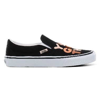 Vans Breast Cancer Awareness Classic Slip-On Classic Womens - (Breast Cancer) you got this/true white VN0A4BV3T4U Shoes