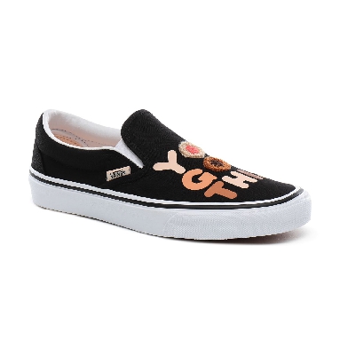 Vans Breast Cancer Awareness Classic Slip-On Classic Womens - (Breast Cancer) you got this/true white VN0A4BV3T4U Shoes