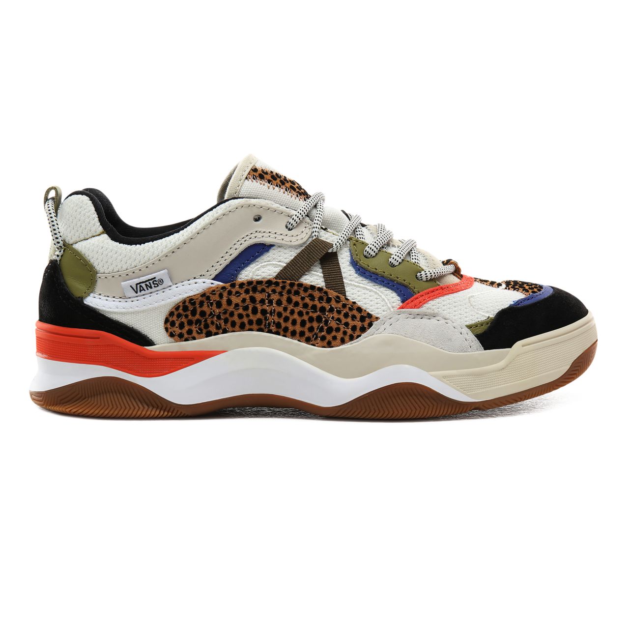 Vans Tiny Cheetah Varix WC Classic Womens - (Tiny Cheetah) Spicy Orange/Guacamole VN0A3WLNXNK Shoes