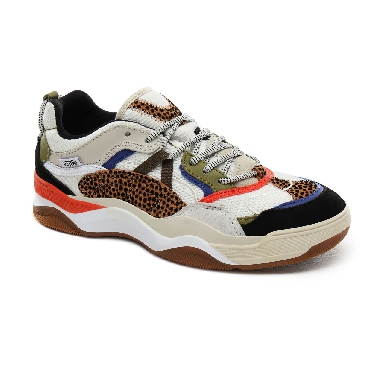 Vans Tiny Cheetah Varix WC Classic Womens - (Tiny Cheetah) Spicy Orange/Guacamole VN0A3WLNXNK Shoes