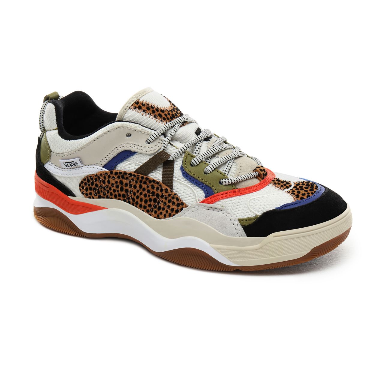 Vans Tiny Cheetah Varix WC Classic Womens - (Tiny Cheetah) Spicy Orange/Guacamole VN0A3WLNXNK Shoes