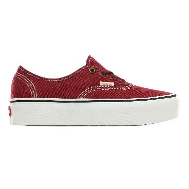 Vans Authentic Platform 2.0 Classic Womens - Biking Red/Blanc de blanc VN0A3AV8WQ9 Shoes