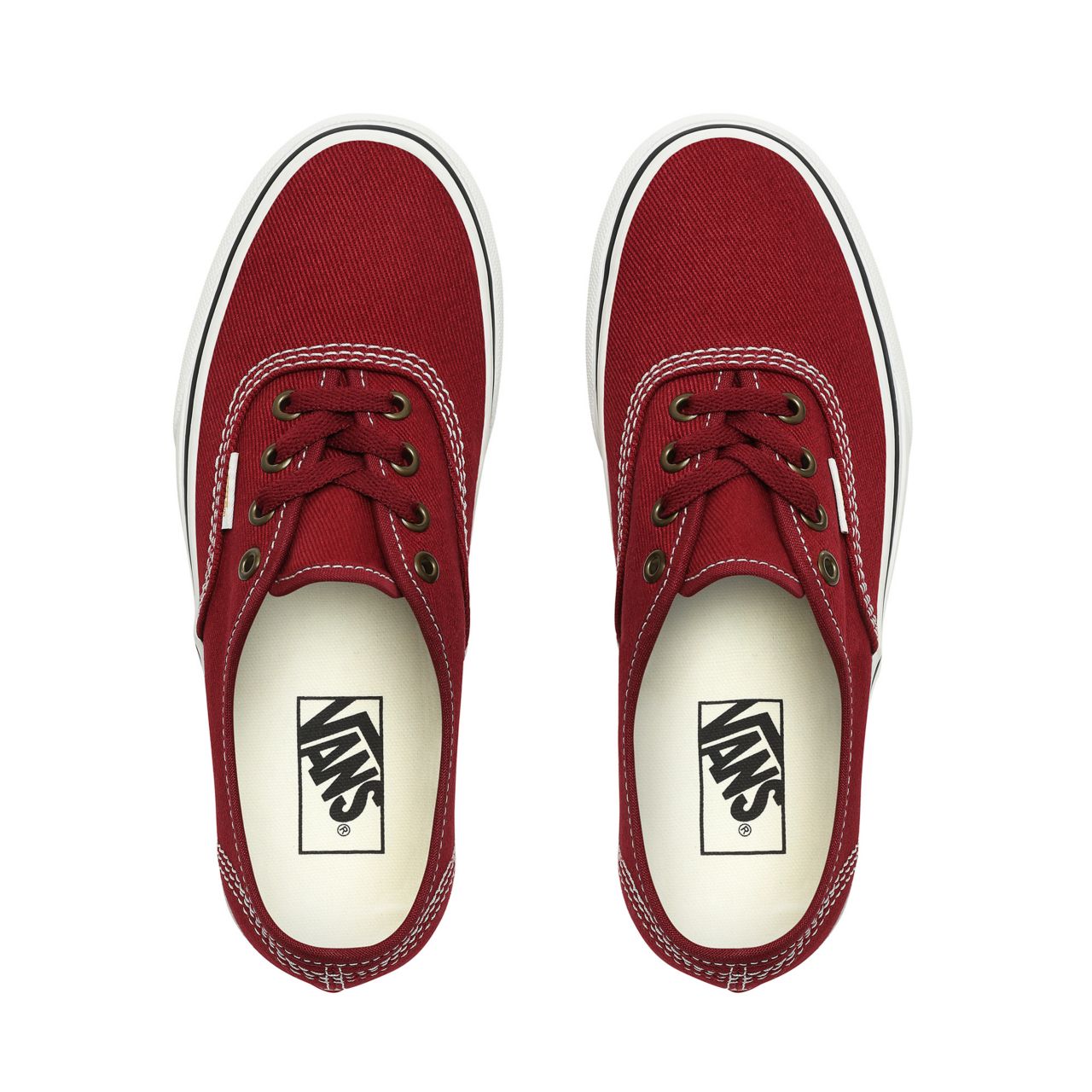 Vans Authentic Platform 2.0 Classic Womens - Biking Red/Blanc de blanc VN0A3AV8WQ9 Shoes