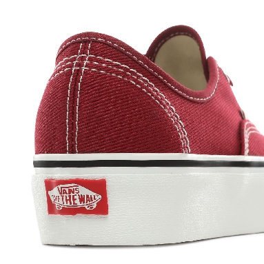 Vans Authentic Platform 2.0 Classic Womens - Biking Red/Blanc de blanc VN0A3AV8WQ9 Shoes