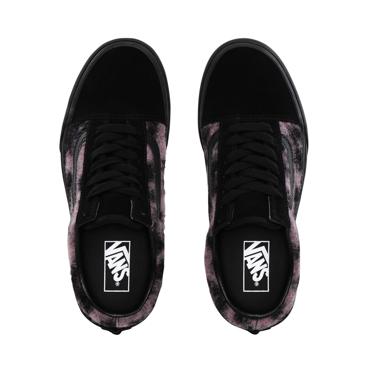 Vans Mix Leopard Old Skool Platform Classic Womens - (Mix Leopard) pink/black VN0A3B3UTRE Shoes