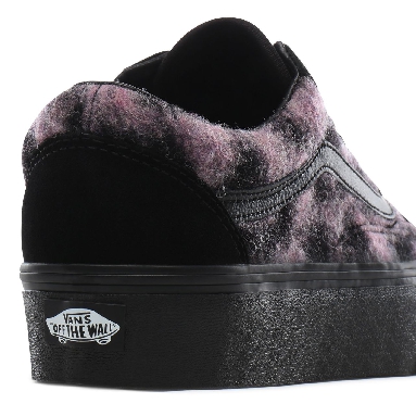 Vans Mix Leopard Old Skool Platform Classic Womens - (Mix Leopard) pink/black VN0A3B3UTRE Shoes