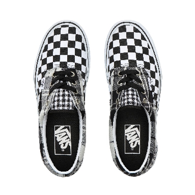 Vans Plaid Checkerboard Era Platform Classic Womens - (Plaid Checkerboard) Black/True White VN0A3WLUVYD Shoes