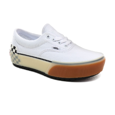 Vans Era Stacked Classic Womens - White/Checkerboard VN0A4BTOTDC Shoes