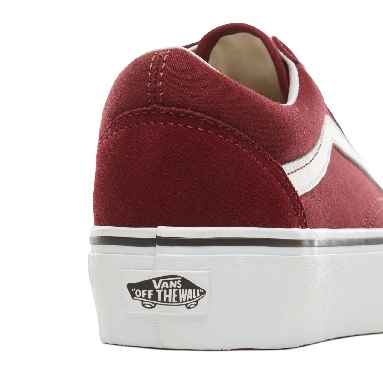 Vans Platform Old Skool Classic Womens - Port Royale/True White VN0A3B3U5U7 Shoes