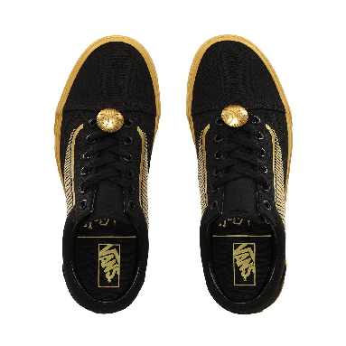 Vans x HARRY POTTER Golden Snitch Old Skool Classic Womens - (Harry Potter) Golden Snitch/Black VN0A4BV5V3K Shoes