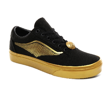 Vans x HARRY POTTER Golden Snitch Old Skool Classic Womens - (Harry Potter) Golden Snitch/Black VN0A4BV5V3K Shoes