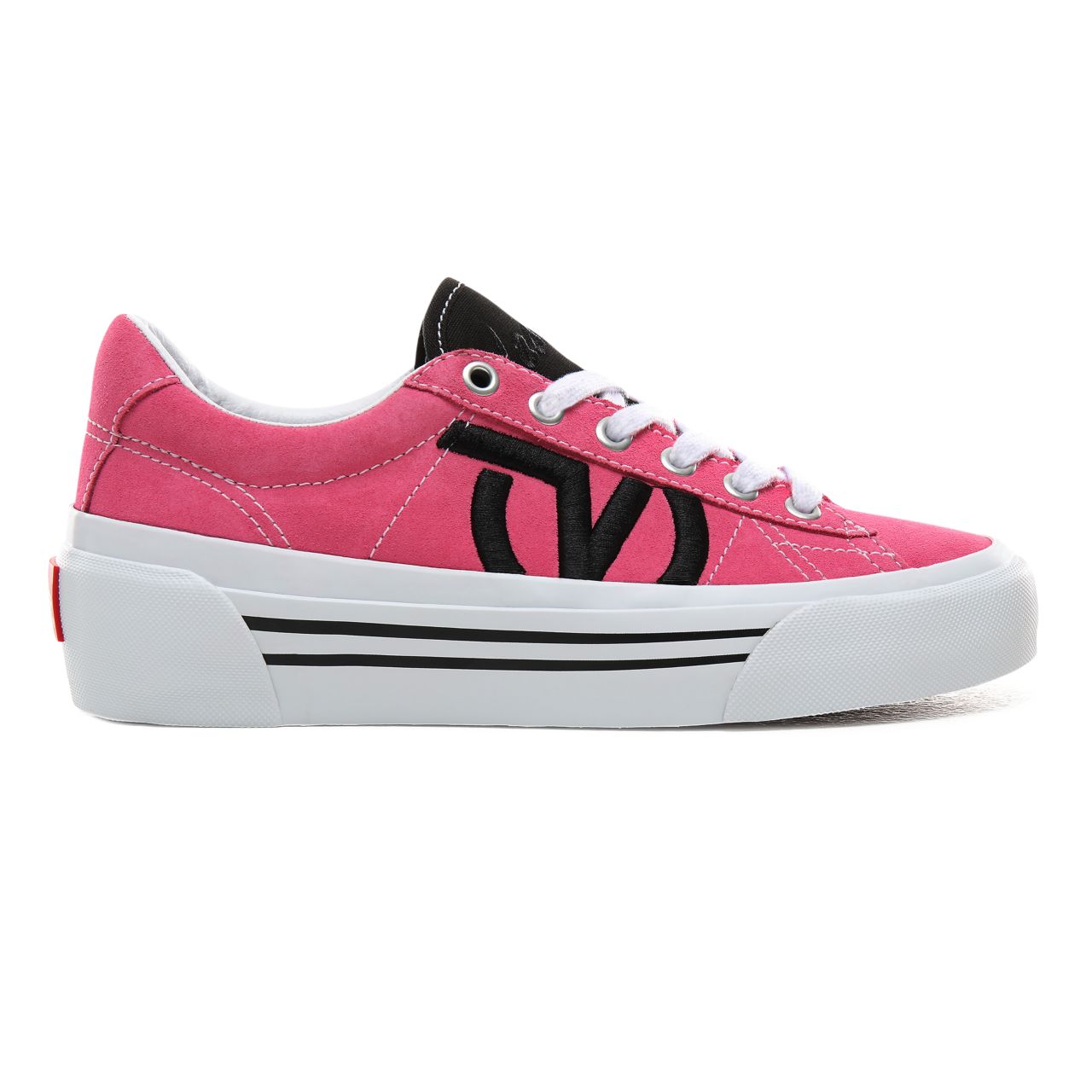 Vans Lady Vans Sid NI Classic Womens - (Lady Vans) Azalea Pink/True White VN0A4BNFVXR Shoes