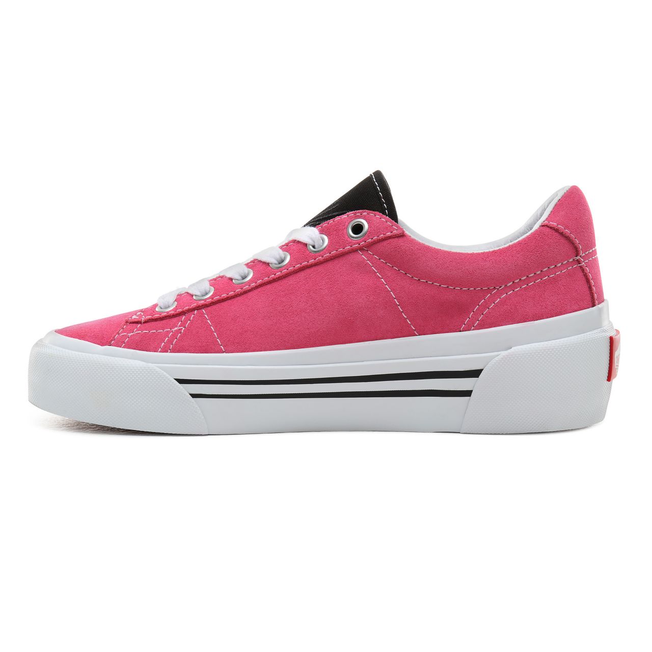 Vans Lady Vans Sid NI Classic Womens - (Lady Vans) Azalea Pink/True White VN0A4BNFVXR Shoes