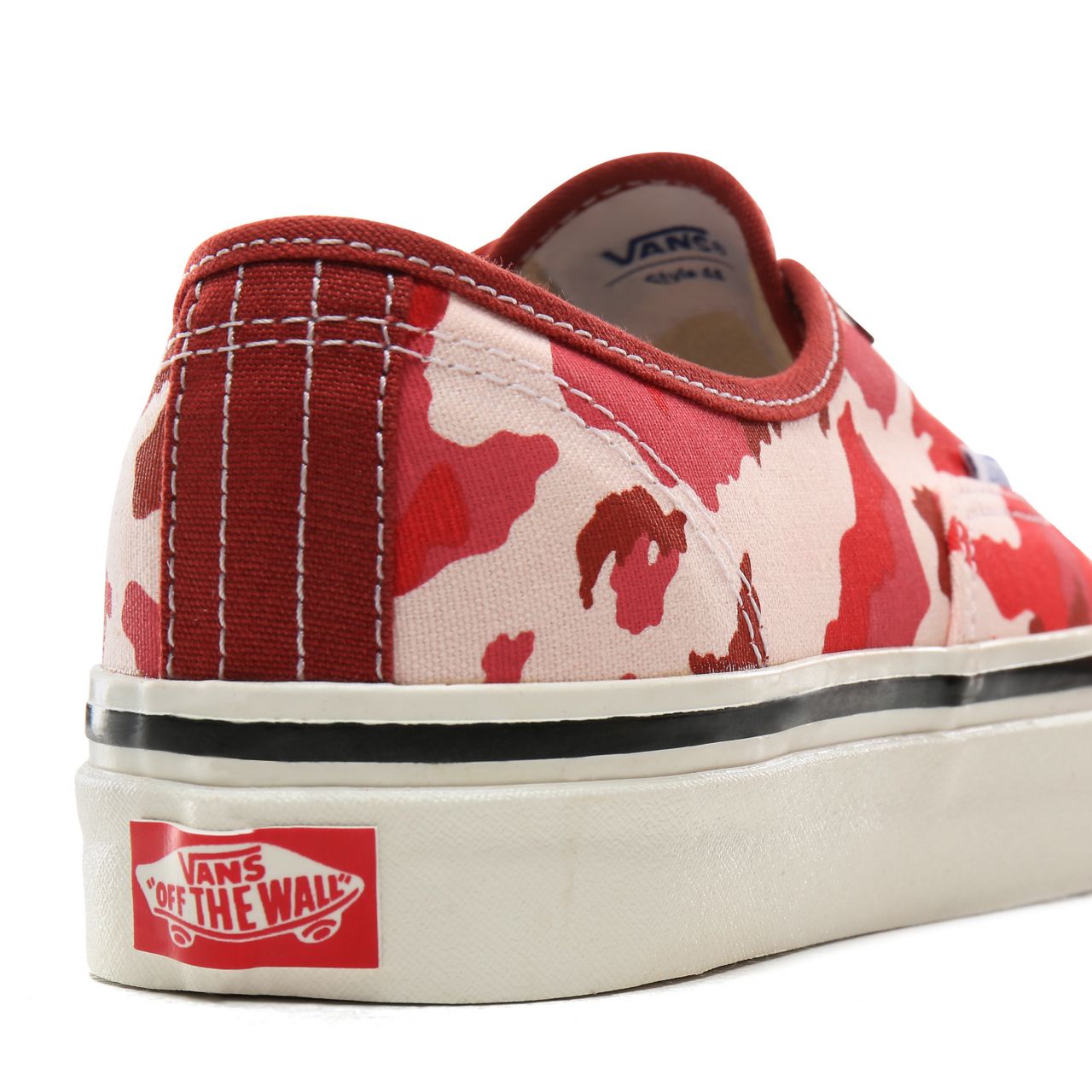 Vans Anaheim Factory Authentic 44 DX Classic Womens - (Anaheim Factory) Camo/Red VN0A38ENV7H Shoes