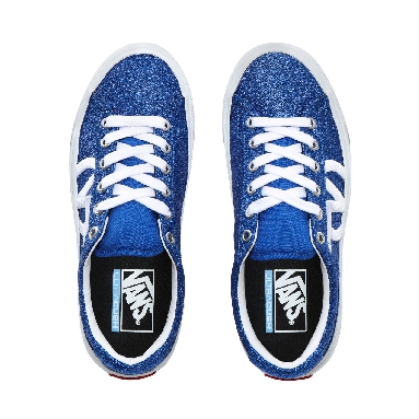 Vans Glitter Sid NI Classic Womens - (Glitter) Princess Blue/True White VN0A4BNFV4Q Shoes