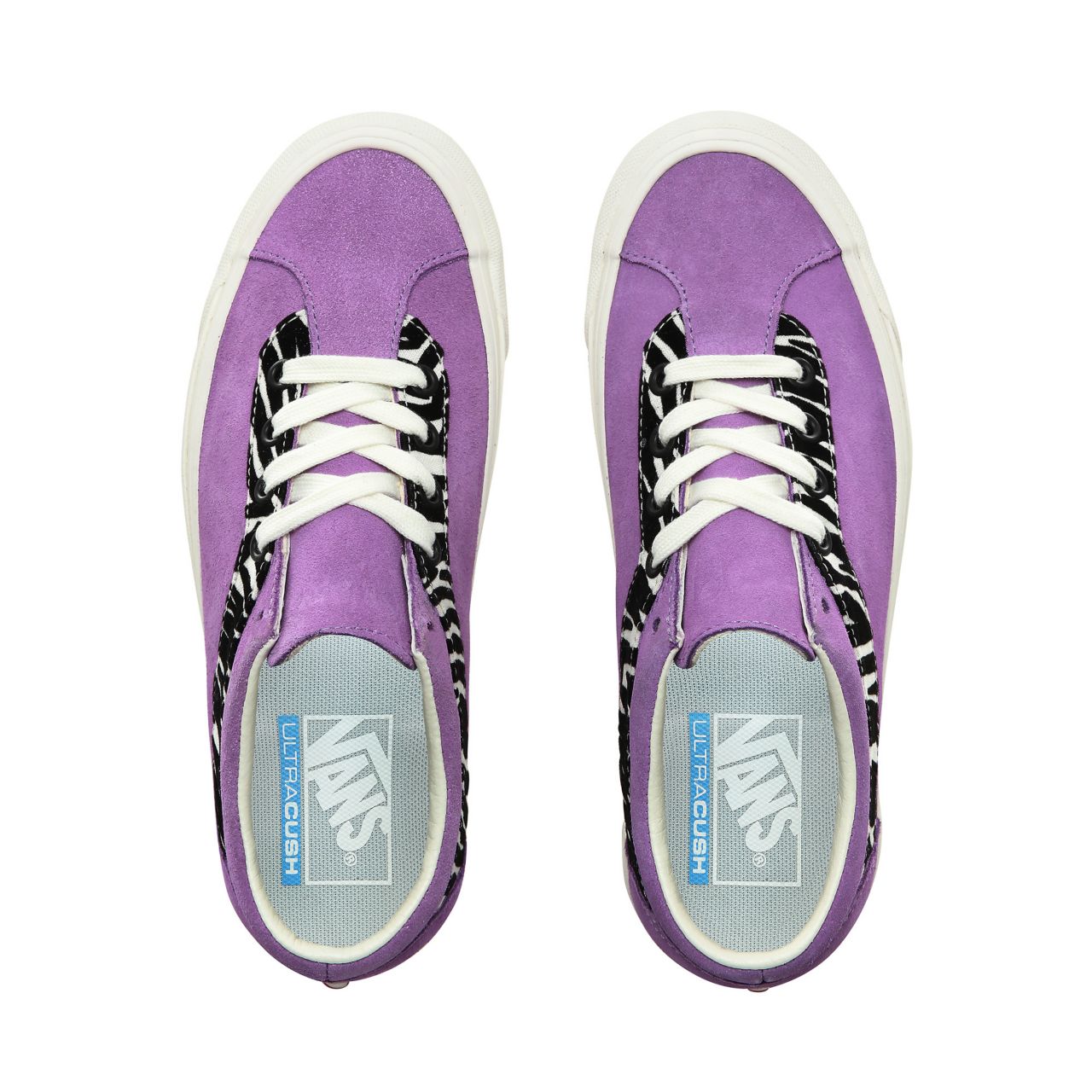 Vans Zebra Bold NI Classic Womens - (Zebra) Fairy Wren VN0A3WLPV8G Shoes