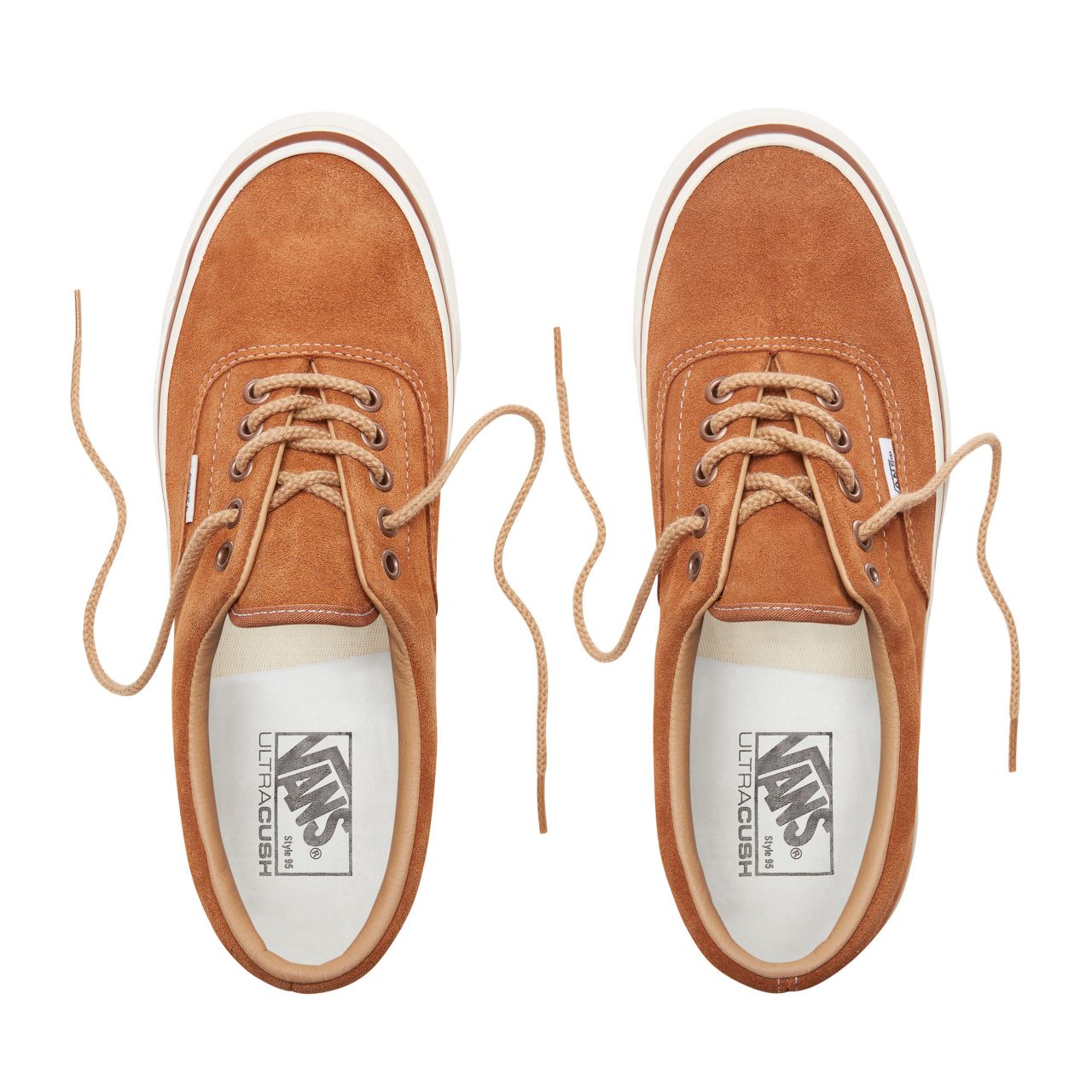 Vans Anaheim Factory Era 95 Dx Classic Mens Womens - (Anaheim Factory) Og Hart Brown/Suede VN0A2RR1UMG Shoes