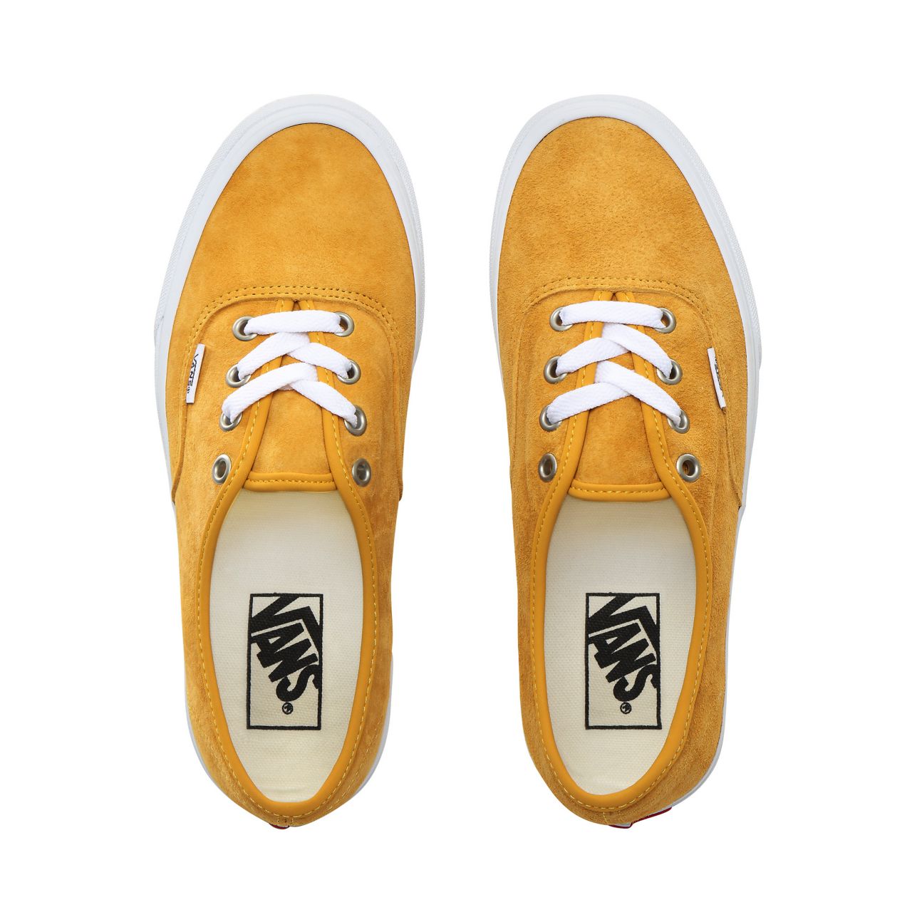 Vans Pig Suede Authentic Classic Womens - (Pig Suede) Mango Mojito/True White VN0A2Z5IV77 Shoes