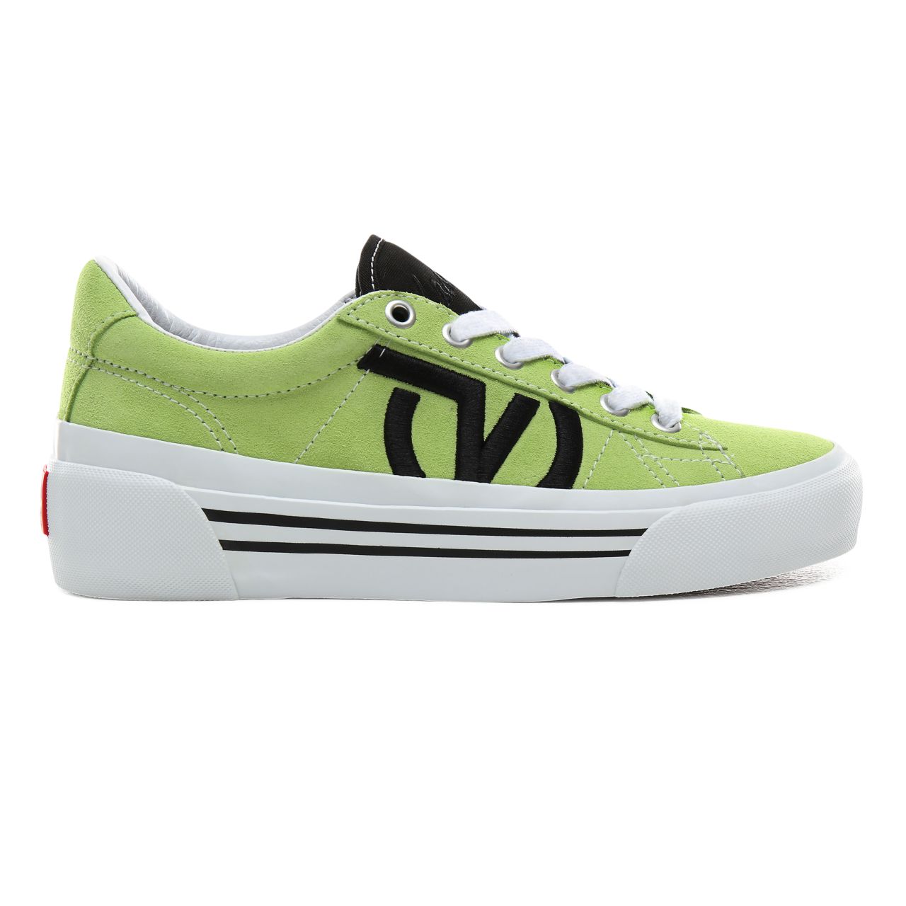 Vans Lady Vans Sid NI Classic Womens - (Lady Vans) Sharp Green/True White VN0A4BNFVXS Shoes