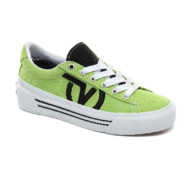 Vans Lady Vans Sid NI Classic Womens - (Lady Vans) Sharp Green/True White VN0A4BNFVXS Shoes