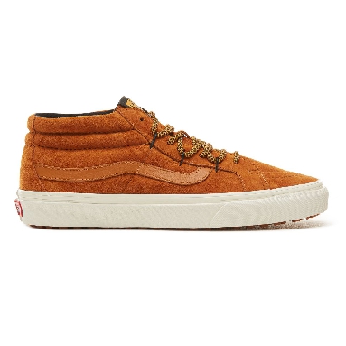 Vans Sk8-Mid Reissue Ghillie MTE Classic Mens Womens - (Mte) Sudan Brown/Marshmallow VA3TKQUCS Shoes