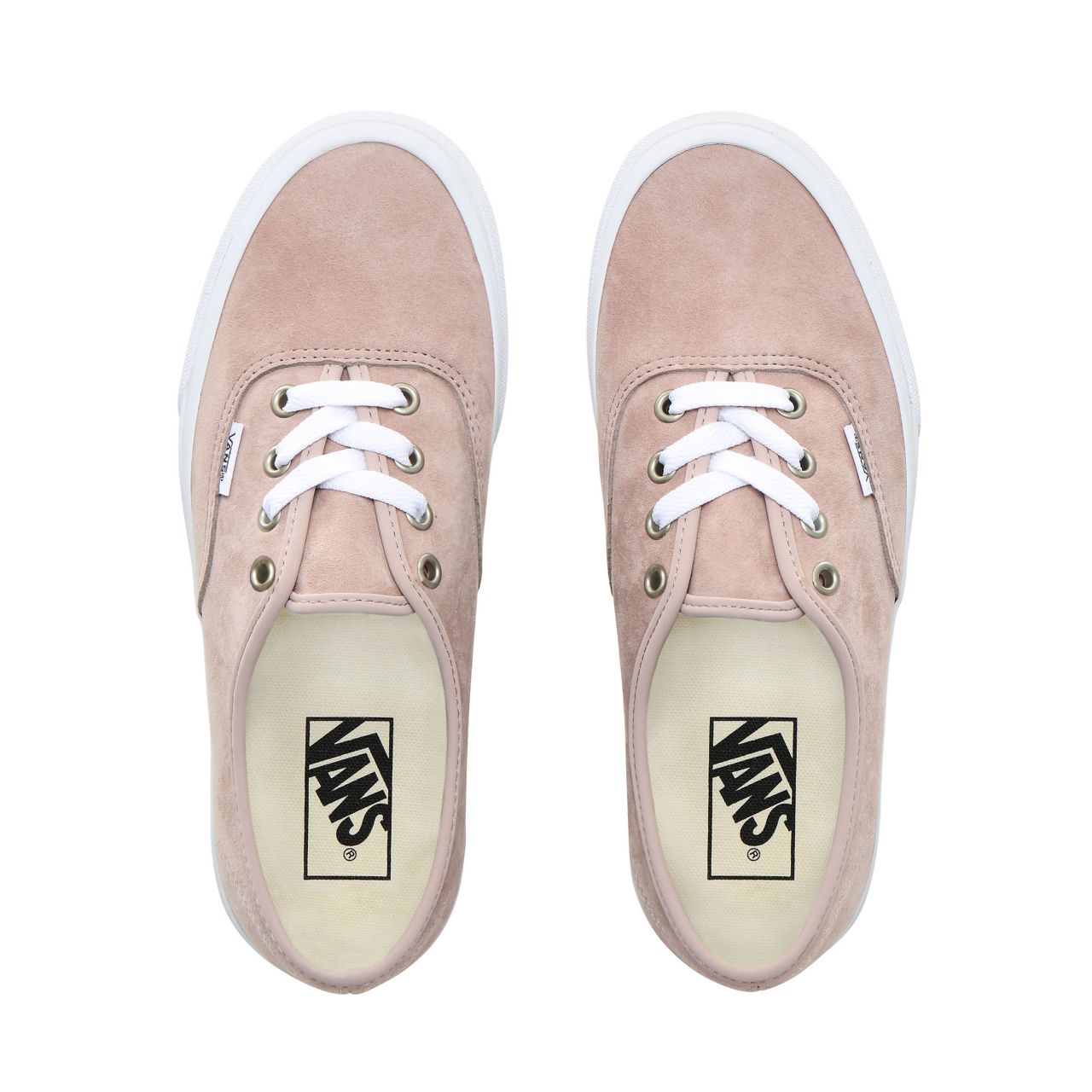 Vans Pig Suede Authentic Classic Womens - (Pig Suede) Shadow Gray/True White VN0A2Z5IV79 Shoes