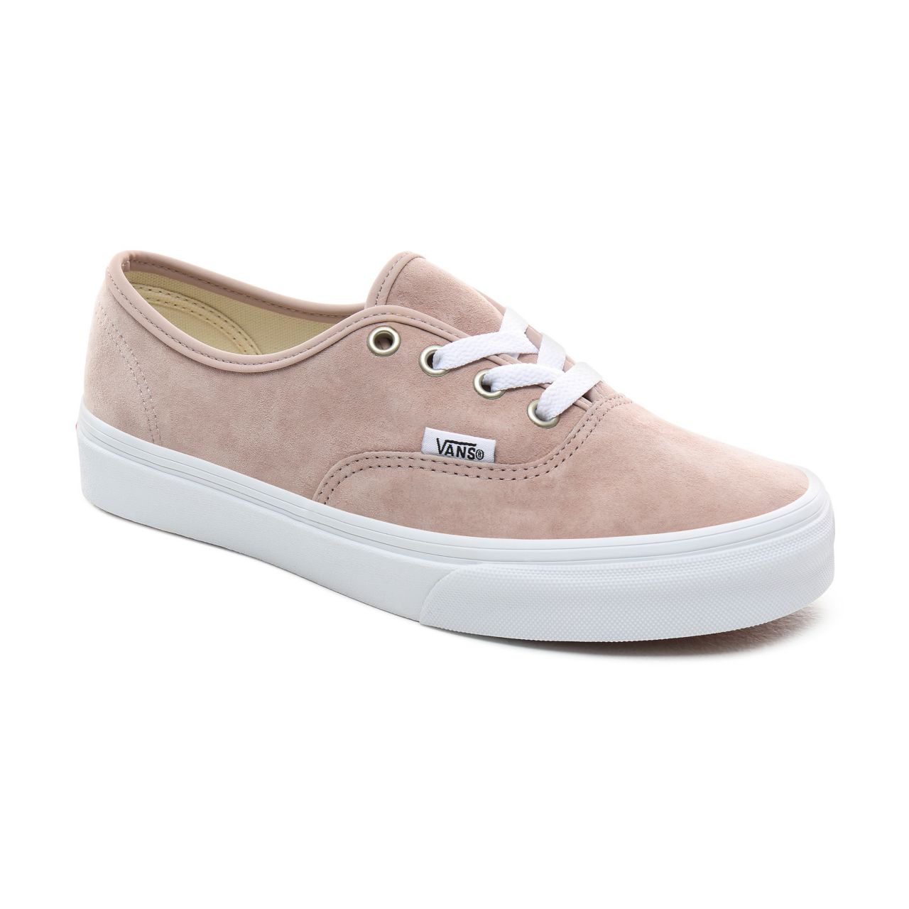 Vans Pig Suede Authentic Classic Womens - (Pig Suede) Shadow Gray/True White VN0A2Z5IV79 Shoes