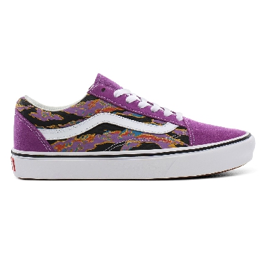 Vans Suede ComfyCush Old Skool Classic Womens - (Suede) dewberry/tiger camo VN0A3WMATFH Shoes