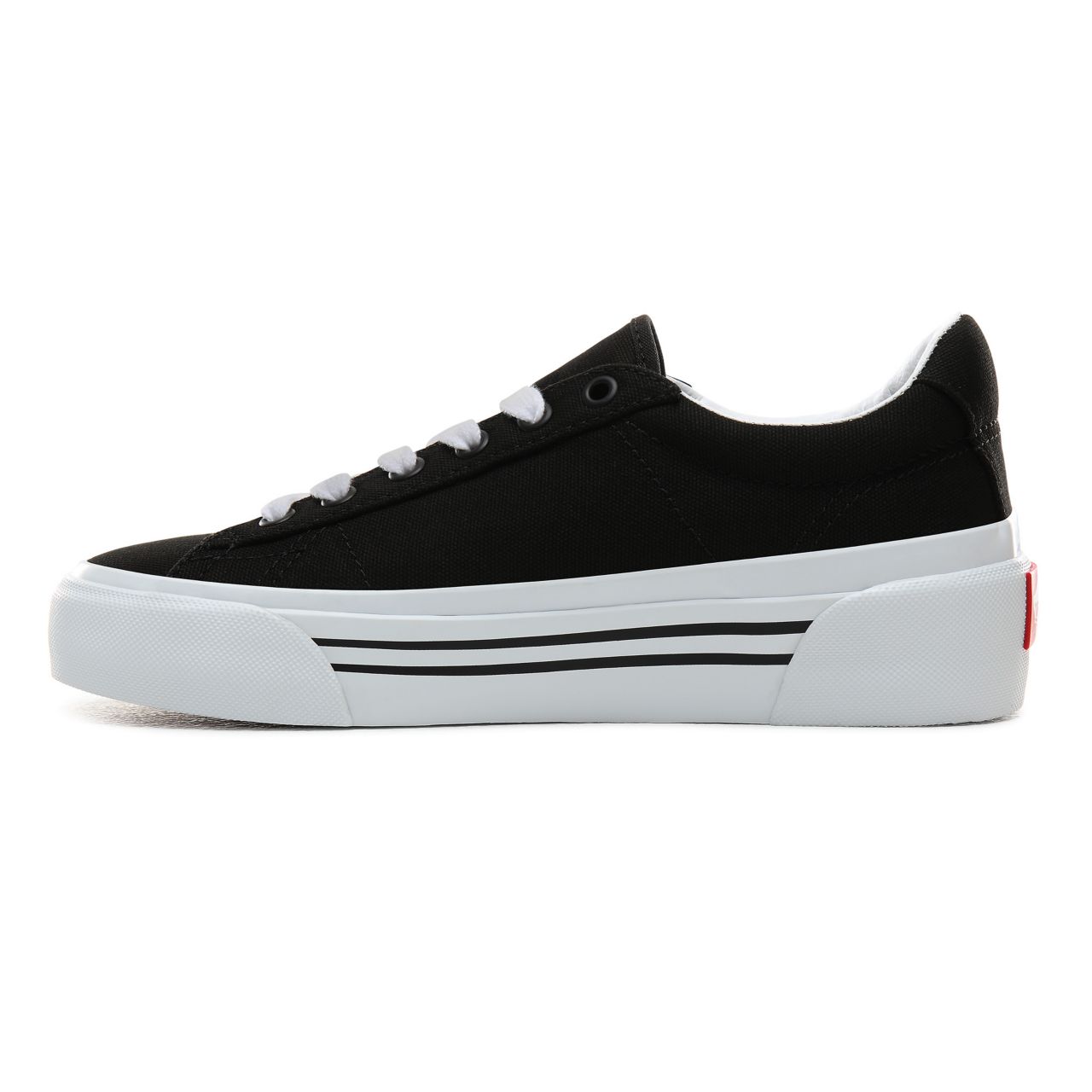 Vans Staple Sid NI Classic Womens - (Staple) Black/True White VN0A4BNFOS7 Shoes