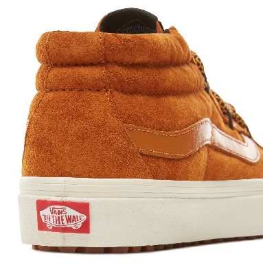 Vans Sk8-Mid Reissue Ghillie MTE Classic Mens Womens - (Mte) Sudan Brown/Marshmallow VA3TKQUCS Shoes