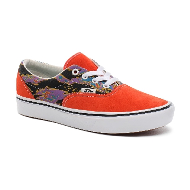 Vans Suede ComfyCush Era Classic Womens - (Suede) spicy orange/tiger camo VN0A3WM9TFE Shoes