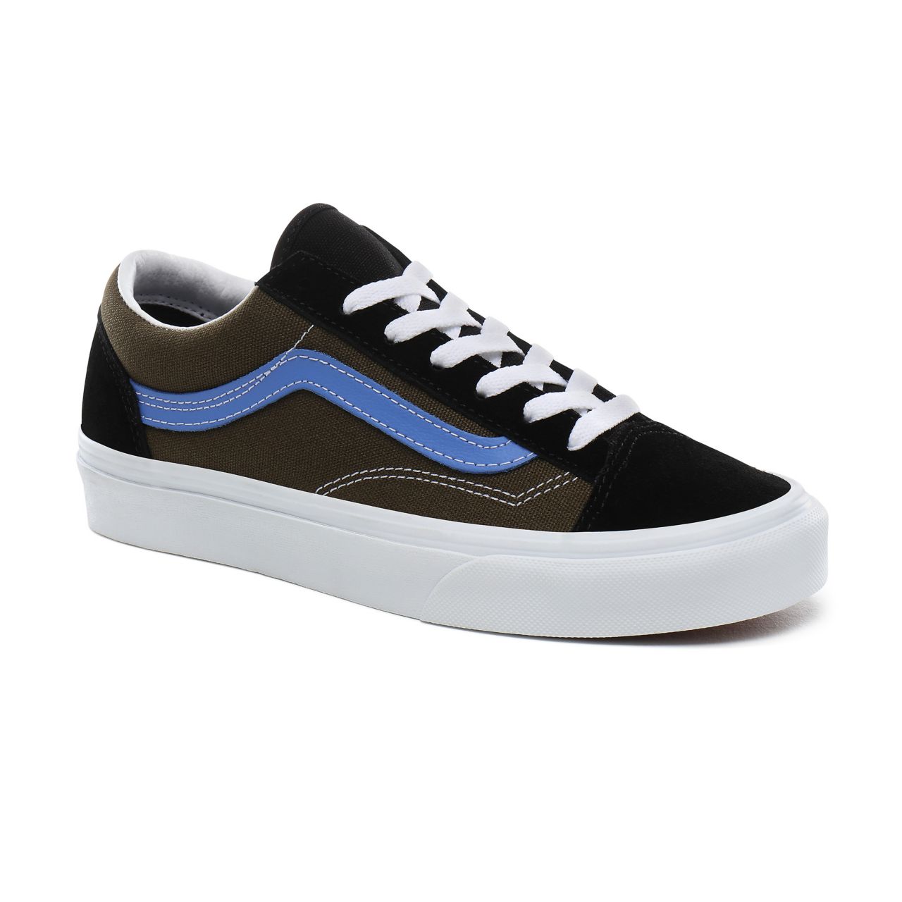 Vans Vintage Sport Style 36 Classic Womens - (Vintage Sport) beech/ultramarine VN0A3DZ3TGQ Shoes