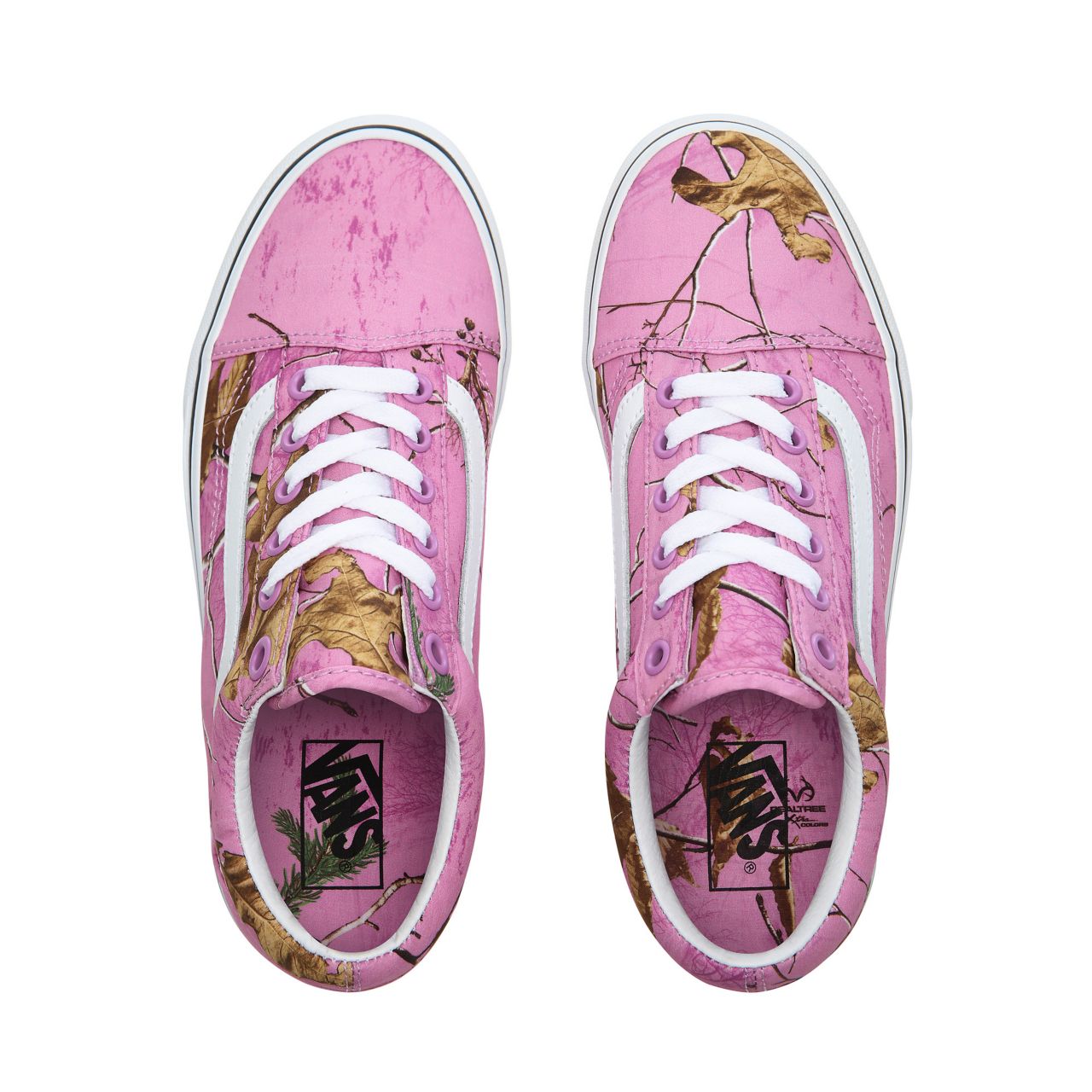 Vans Realtree Xtra x Vans  Xtra x Vans Old Skool Classic Womens - (Realtree Xtra) wild orchid VN0A4BV5TPT Shoes