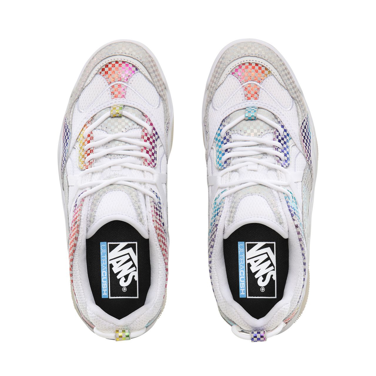 Vans Glory Check Varix WC Classic Womens - (Glory Check) true white/black VN0A3WLNTWA Shoes