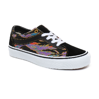 Vans Tiger Camo Bold NI Classic Womens - (Tiger Camo) black/true white VN0A3WLPT1P Shoes