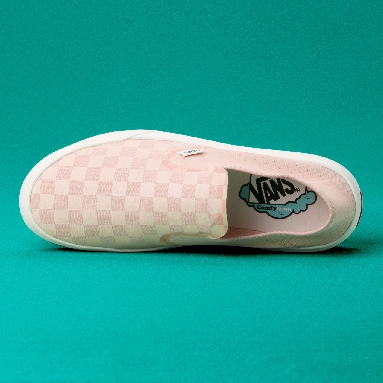 Vans Subtle Checkerboard ComfyCush One  Classic Womens - (Subtle Checkerboard) Spanish Villa VN0A45J5ZGI Shoes