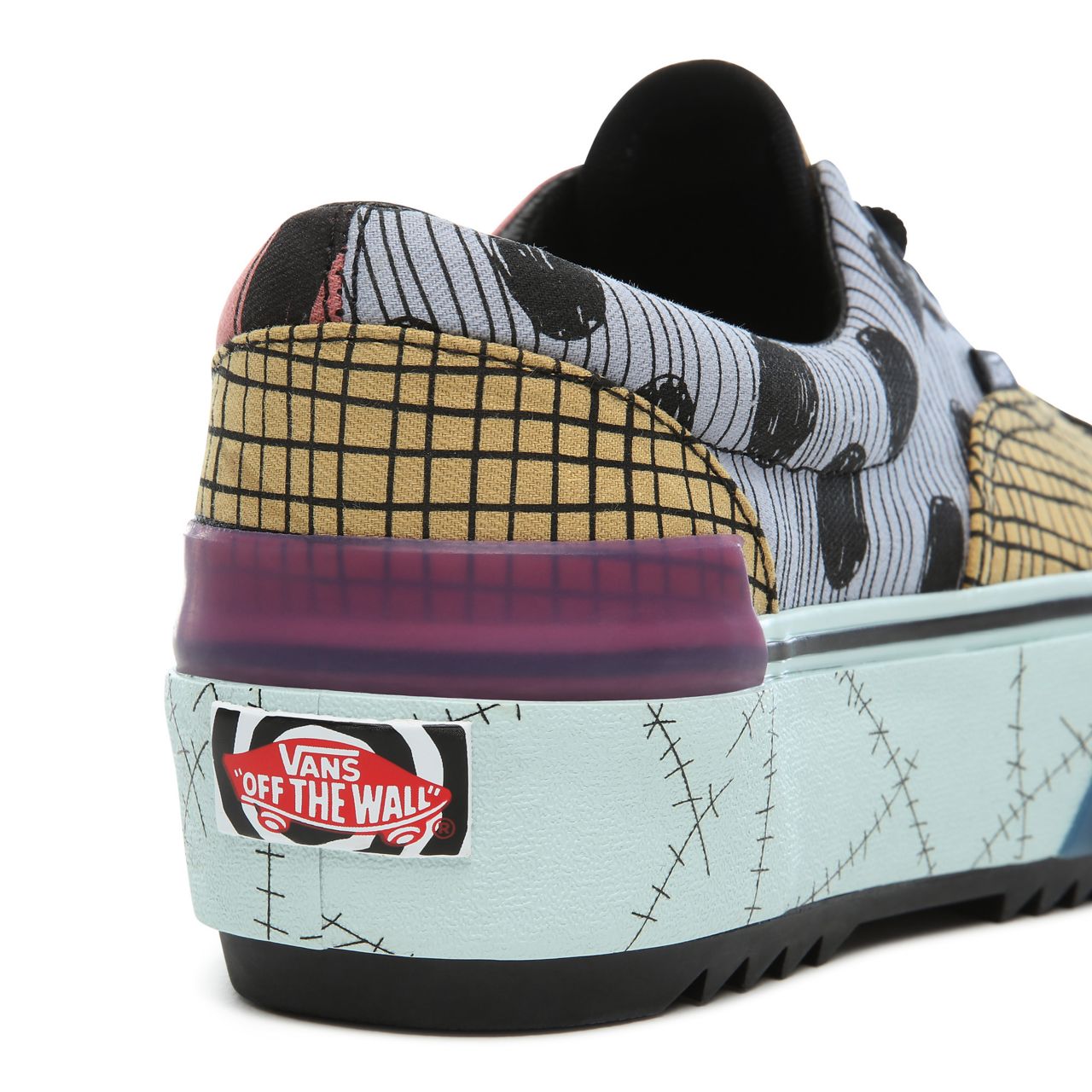 Vans Disney x Vans Era Stacked Classic Womens - (Disney) Sally/Nightmare VN0A4BTOT2U Shoes