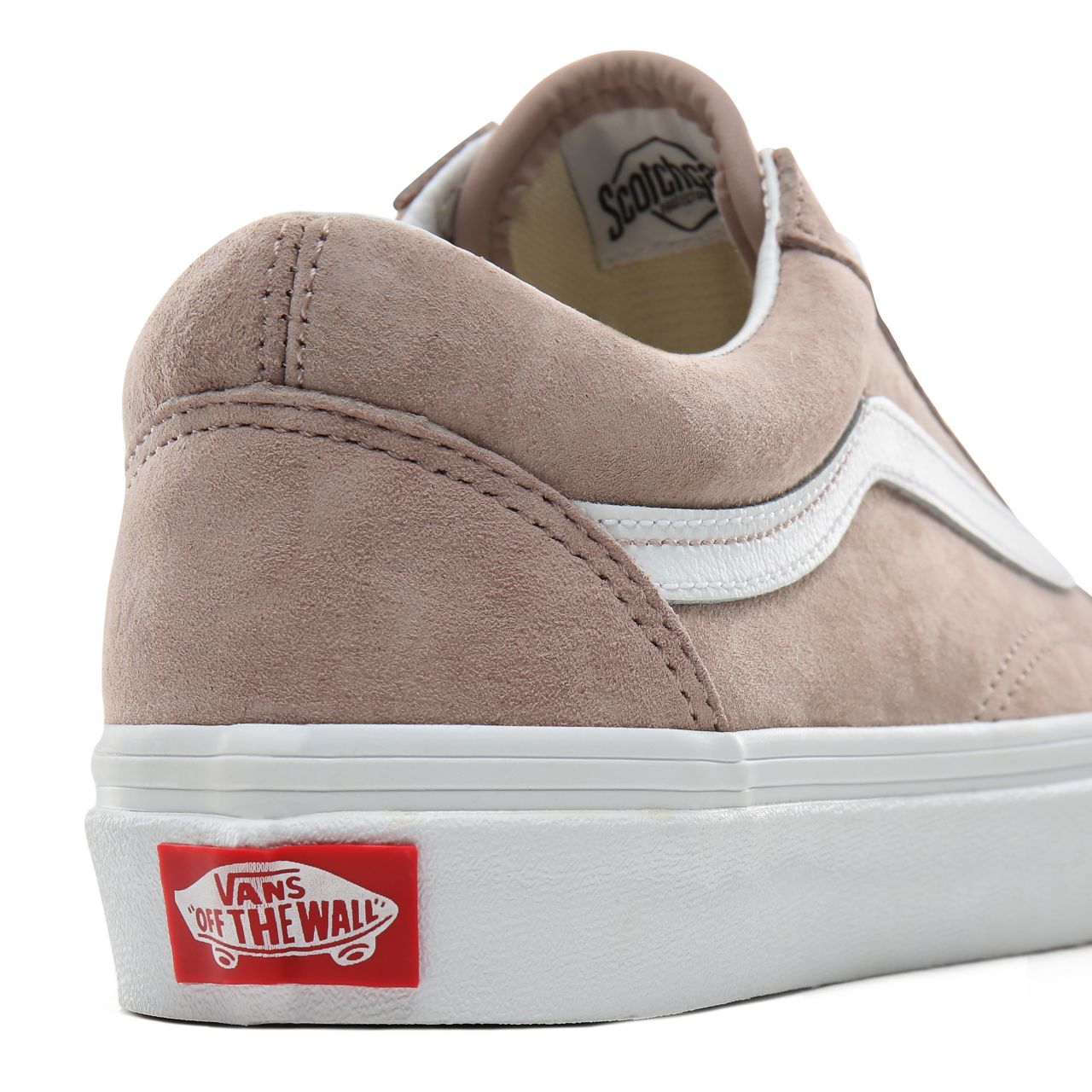 Vans Pig Suede Old Skool Classic Womens - (Pig Suede) Shadow Gray/True White VN0A4BV5V79 Shoes