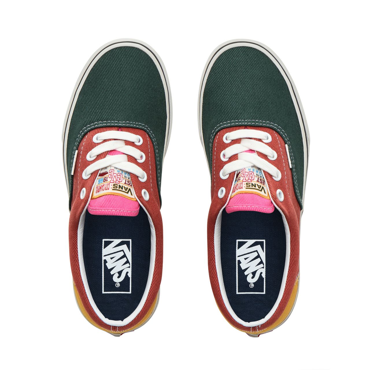 Vans Varsity Era Classic Womens - (Varsity) Multicolour/Blanc de blanc VN0A4BV4V9H Shoes