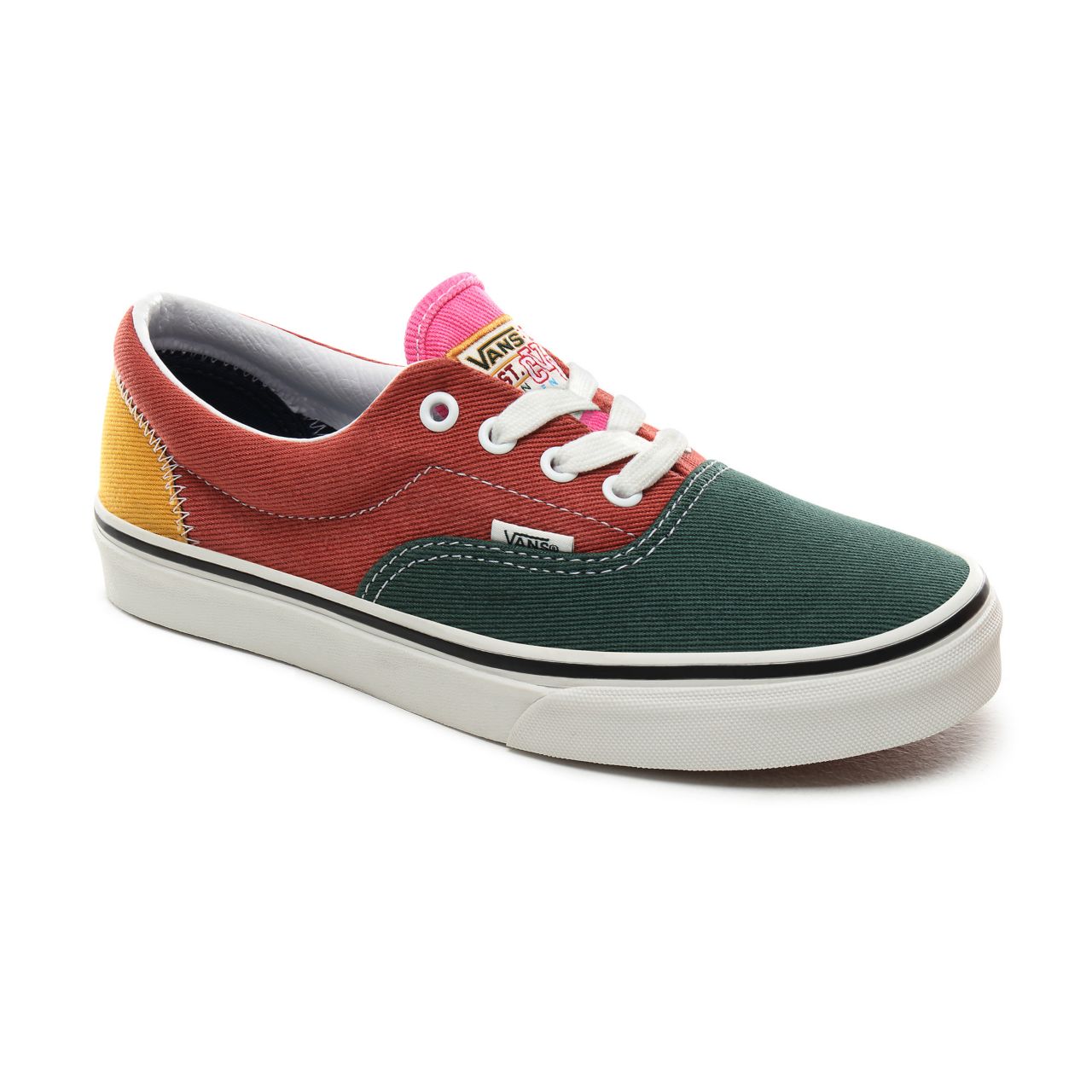 Vans Varsity Era Classic Womens - (Varsity) Multicolour/Blanc de blanc VN0A4BV4V9H Shoes