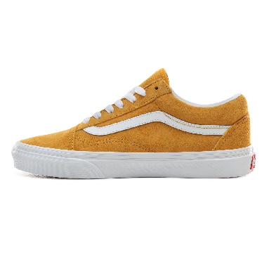 Vans Pig Suede Old Skool Classic Womens - (Pig Suede) Mango Mojito/True White VN0A4BV5V77 Shoes