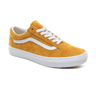 Vans Pig Suede Old Skool Classic Womens - (Pig Suede) Mango Mojito/True White VN0A4BV5V77 Shoes