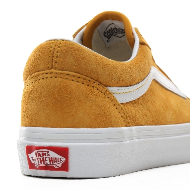 Vans Pig Suede Old Skool Classic Womens - (Pig Suede) Mango Mojito/True White VN0A4BV5V77 Shoes