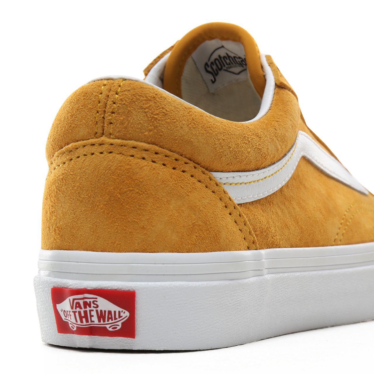 Vans Pig Suede Old Skool Classic Womens - (Pig Suede) Mango Mojito/True White VN0A4BV5V77 Shoes