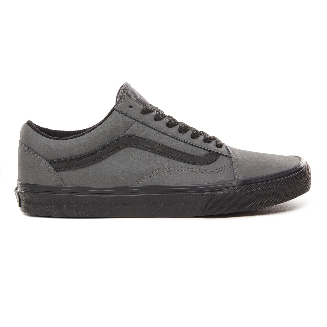 Vans Vansbuck Old Skool Classic Mens Womens - (Vansbuck) Pewter/Black VN0A38G1UMJ Shoes