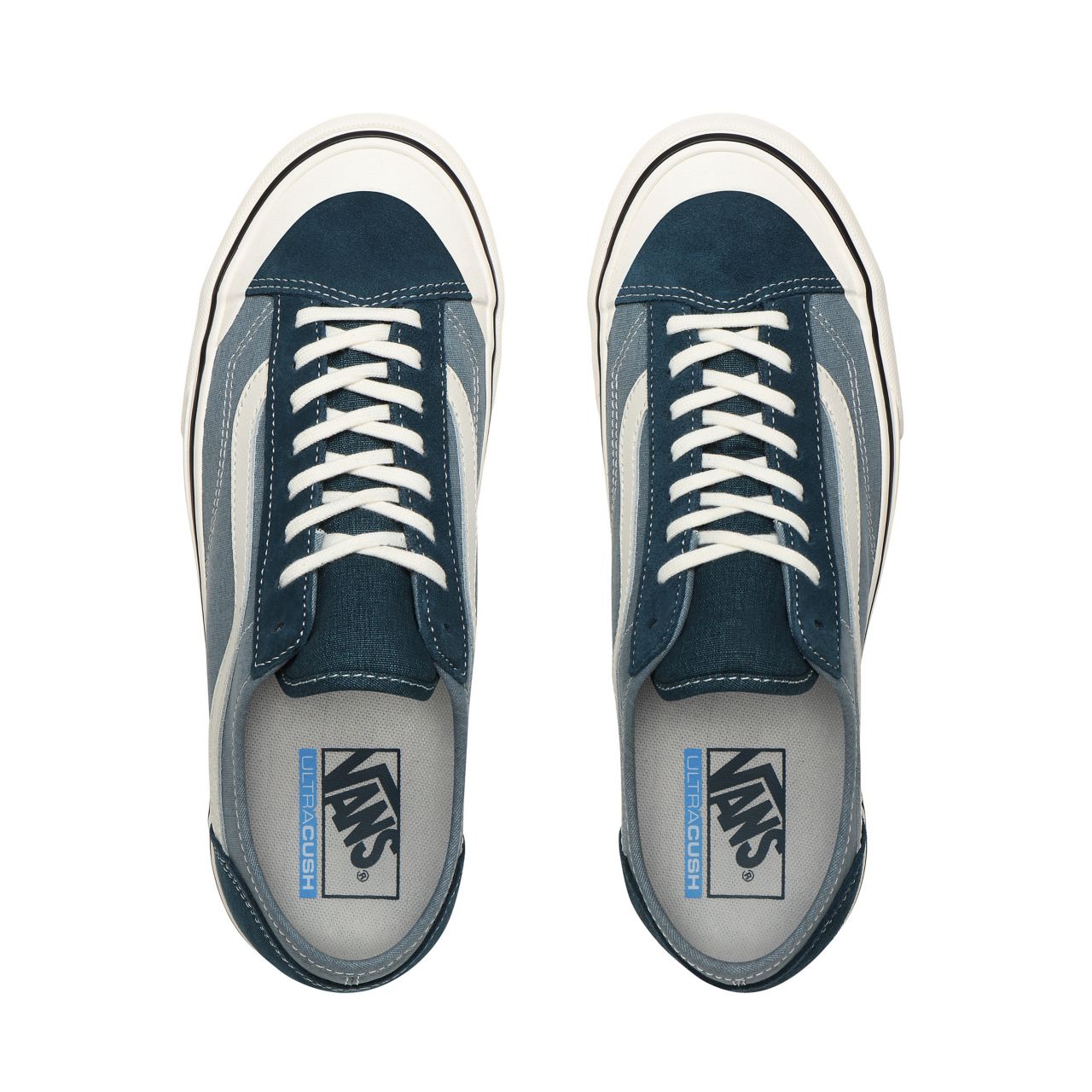 Vans Salt Wash Style 36 Decon Surf Blue Classic Mens Womens - (Salt Wash) Stargazer/Lead VN0A3MVLXPQ Shoes